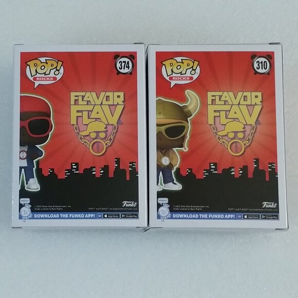 Funko Pop Flavor Flav Bundle #310 & #374 - Picture 3 of 6